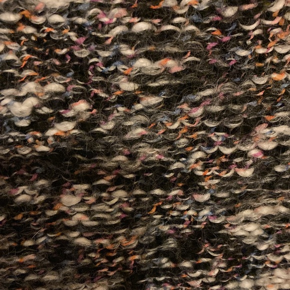 RACHEL Rachel Roy MultiColor Wool/Alpaca Blend Snap Sweater S - Picture 3 of 12